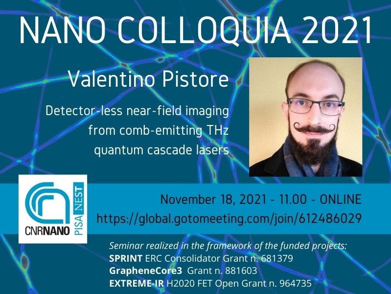 NANO COLLOQUIA 2021 Nest Seminar Valentino Pistore