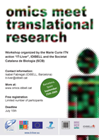 Omics Meet Translational research  Workshop, barcelona (ES) 25-26/09/13
