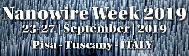 Nanowire Week 2019, 23-27/09/2019, Pisa (IT)