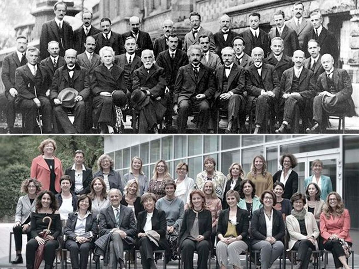 Solvay 1927 - Trento 2017: la fisica e le donne