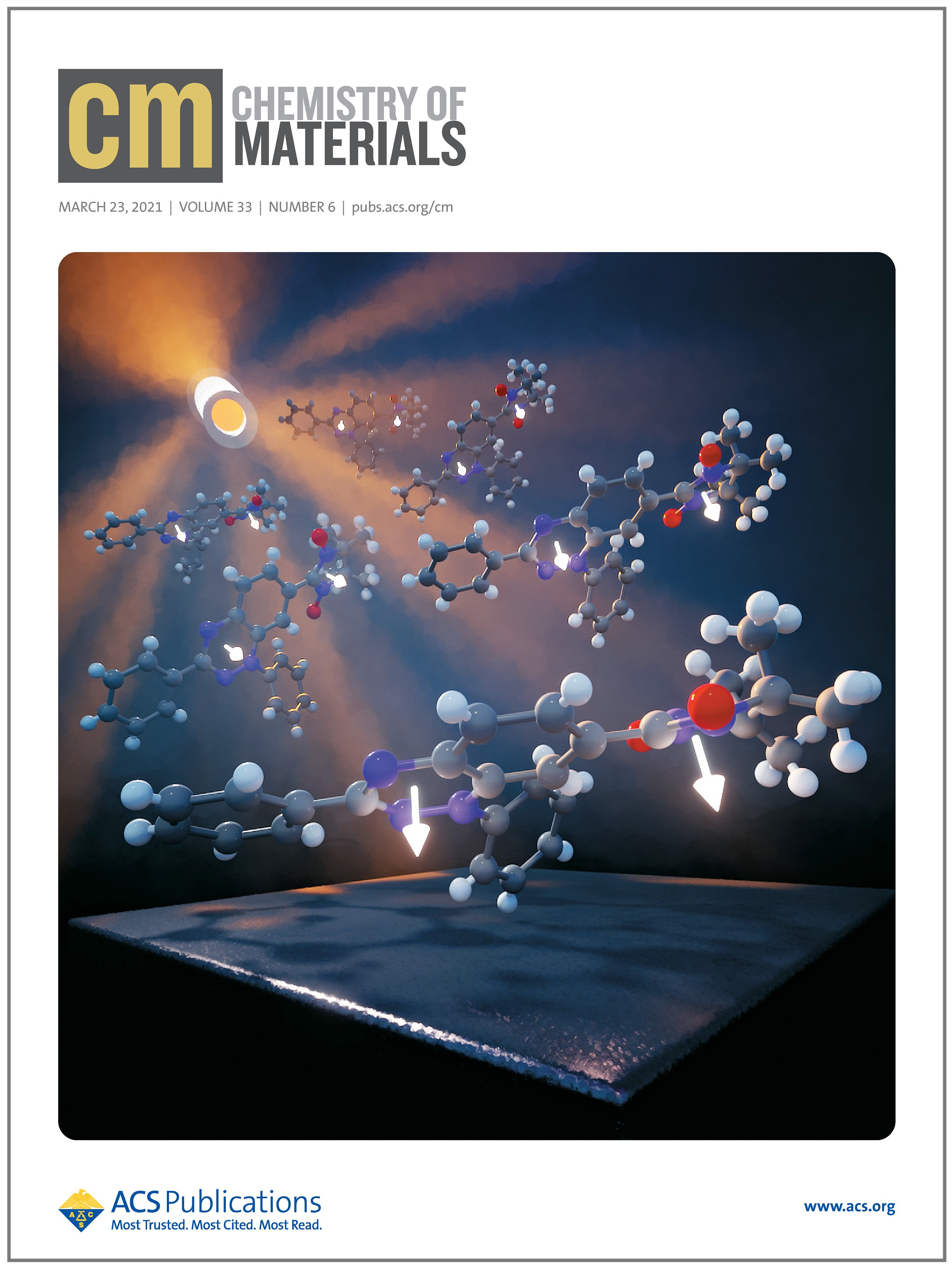 Diradicals evaporation on the cover