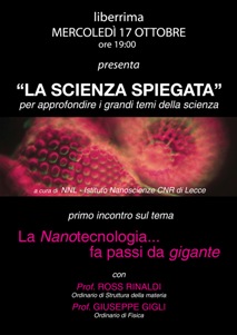 Nanotechnology makes giant steps in Lecce!